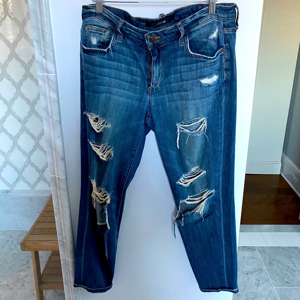 Joe’s Distressed Boyfriend Jeans